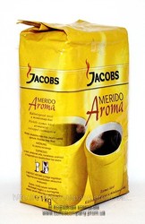 Кофе в зернах и молотое Jacobs Merido Aroma 1кг (оптом дешевле)