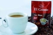 Кофе раcворимый 3 в 1 «Крепкий» ТМ «El Gresso»